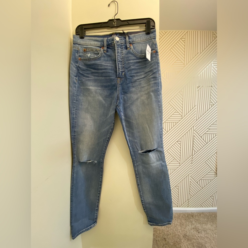 GAP denim sky high true skinny size 29 petite
